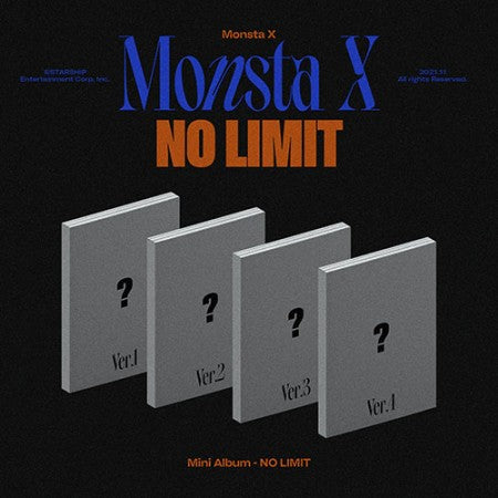 MONSTA X Mini Album Vol. 11 - SHAPE of LOVE (Jewel Ver.) (5 Version Set)